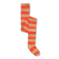Tights Block Stripe – tomato
