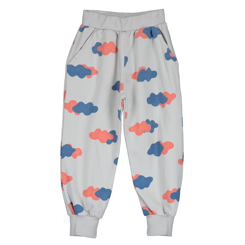 Jogger Pants Little Clouds – grey