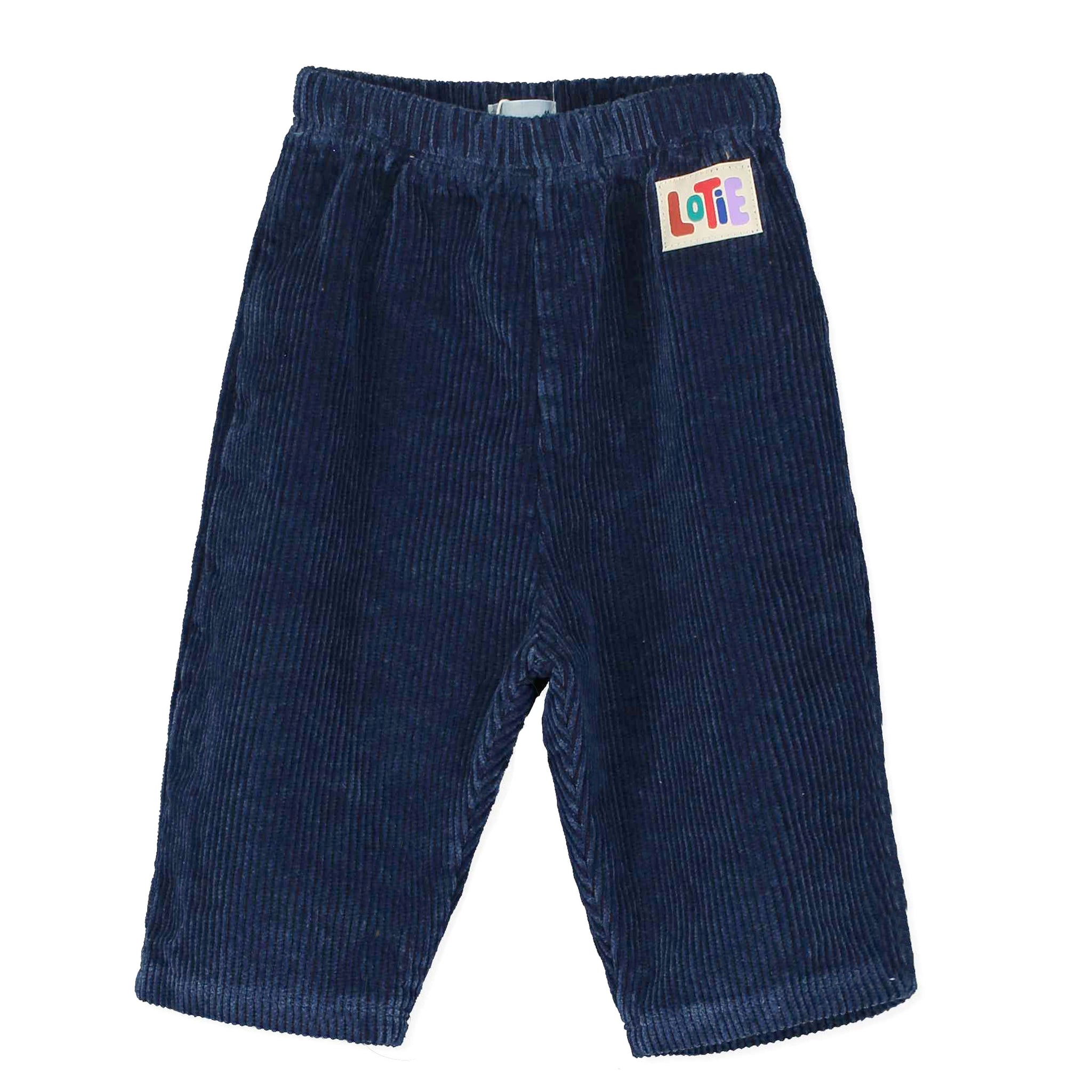 Wide Indigo Cord Pants – indigo