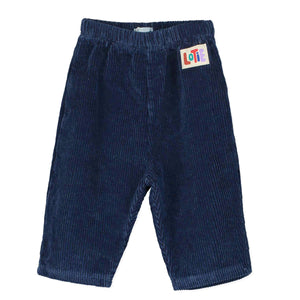 Wide Indigo Cord Pants – indigo