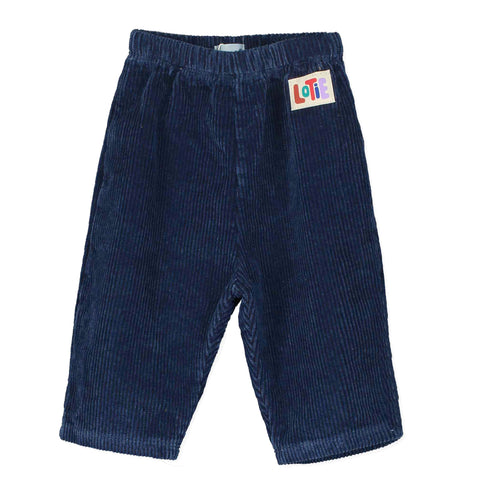 Wide Indigo Cord Pants – indigo