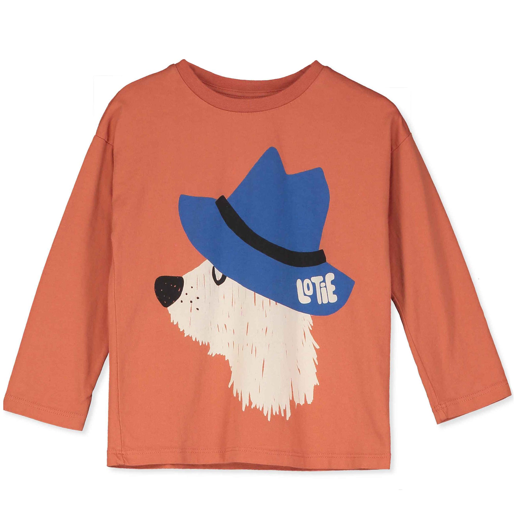 Chill Dog Longsleeve – clay