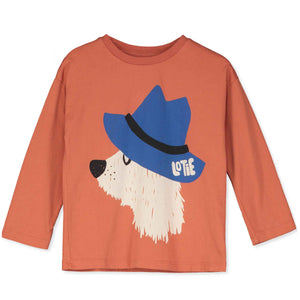 Chill Dog Longsleeve – clay