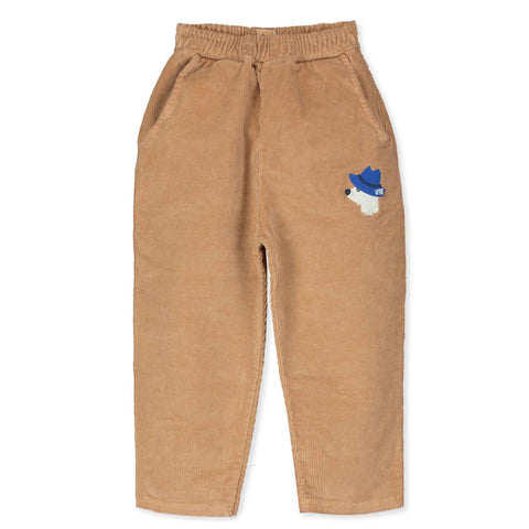 Dog Corduroy Wide Pants – toasted