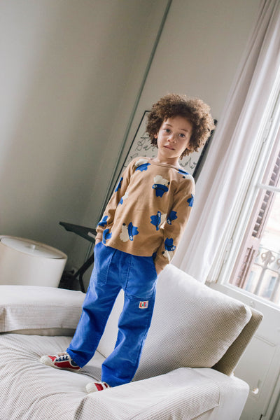 Corduroy Casual Pants – ink blue