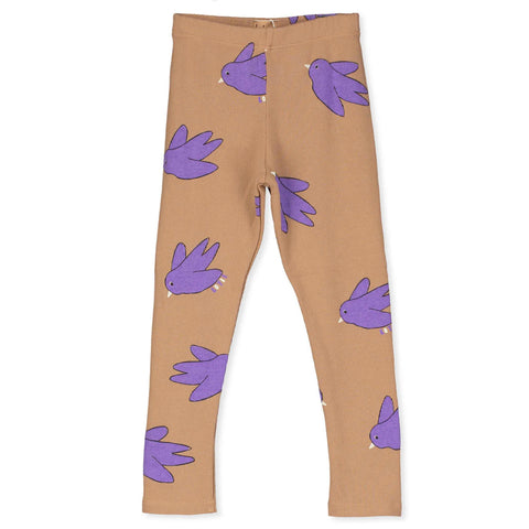 Flowing Birds Leggings – toasted