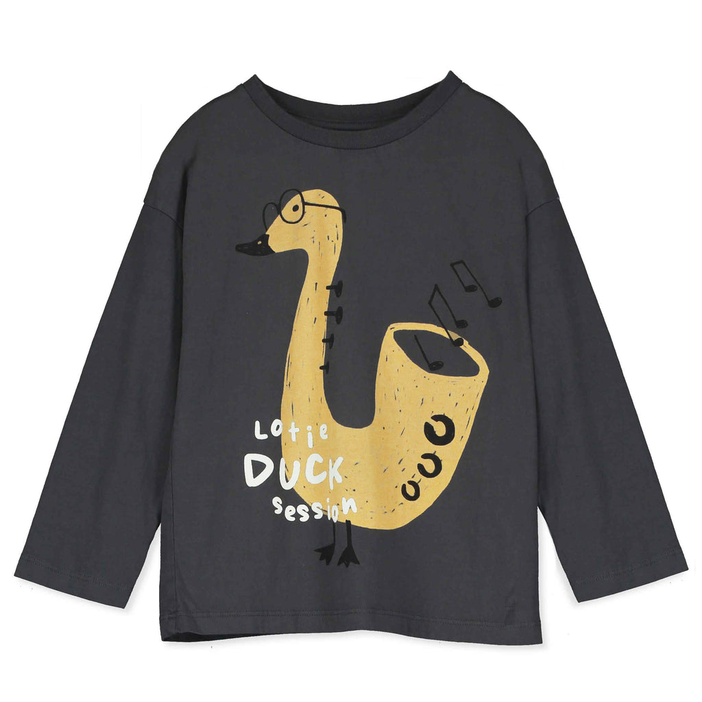 Duck Session Long Sleeve T-Shirt – anthracite