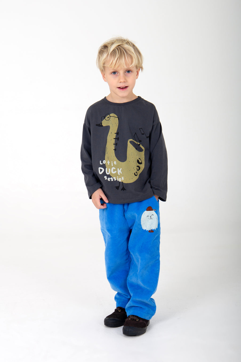 Duck Session Long Sleeve T-Shirt – anthracite
