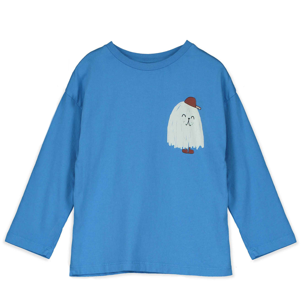 Small Good Monster Long Sleeve T-Shirt – cobalt blue
