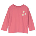 Daisies Long Sleeve T-Shirt – pink lemonade