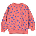 Hearts All Over Sweatshirt – coral