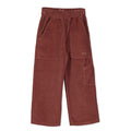 Corduroy Wide Pants – washed brown