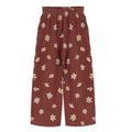 Daisies All Over Mini Corduroy Trousers – washed brown