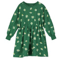 Daisies All Over Relaxed Fit Dress – green
