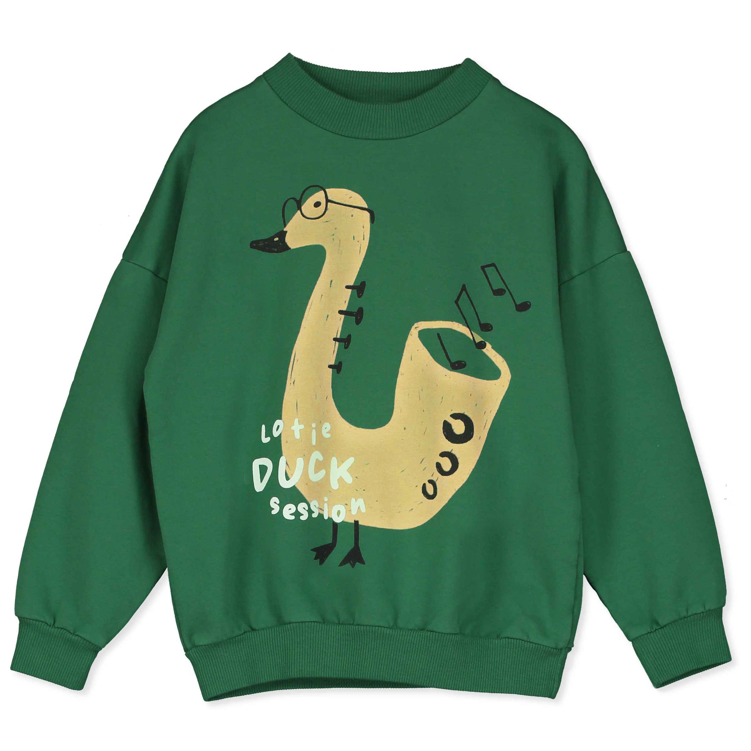 Duck Session Sweatshirt – green