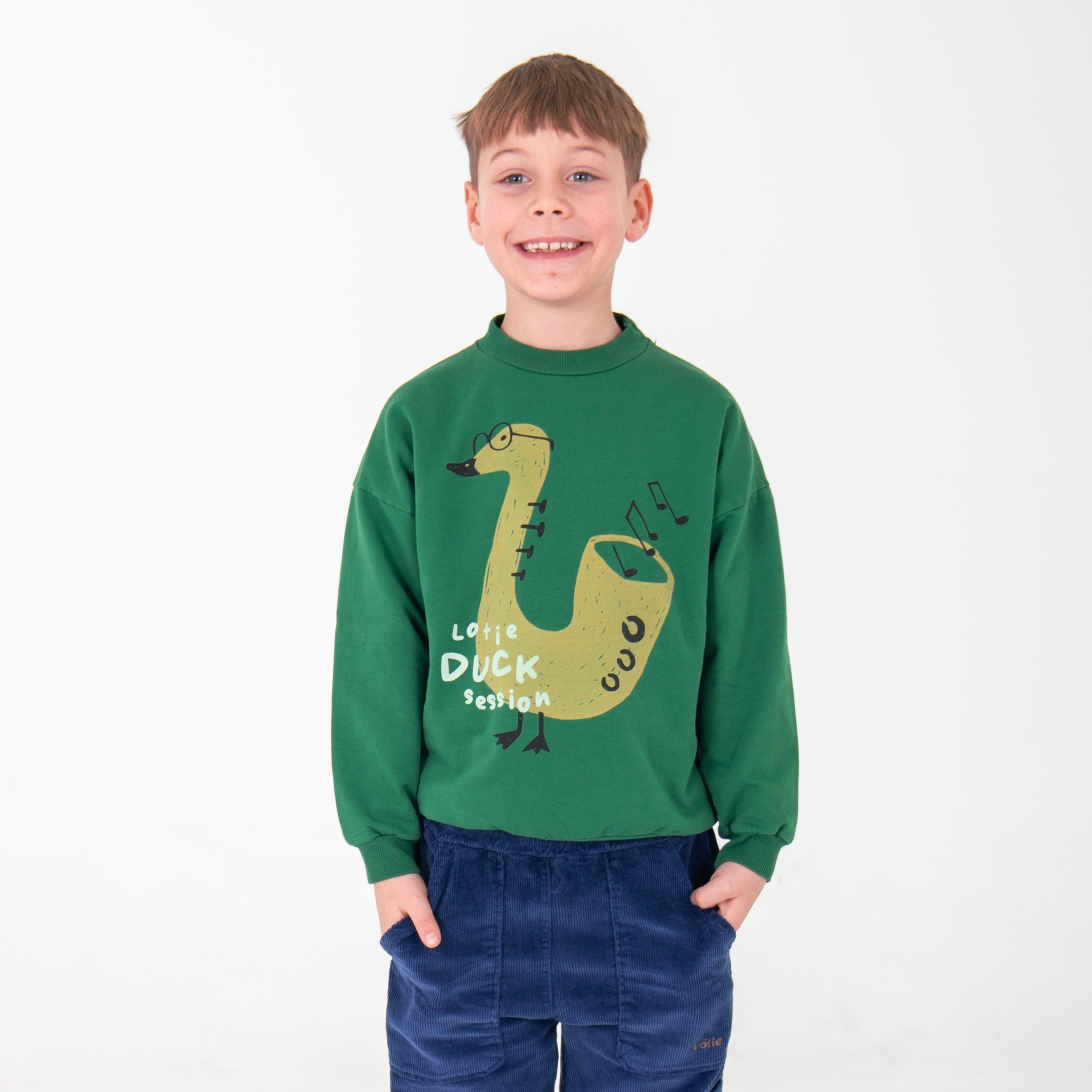 Duck Session Sweatshirt – green