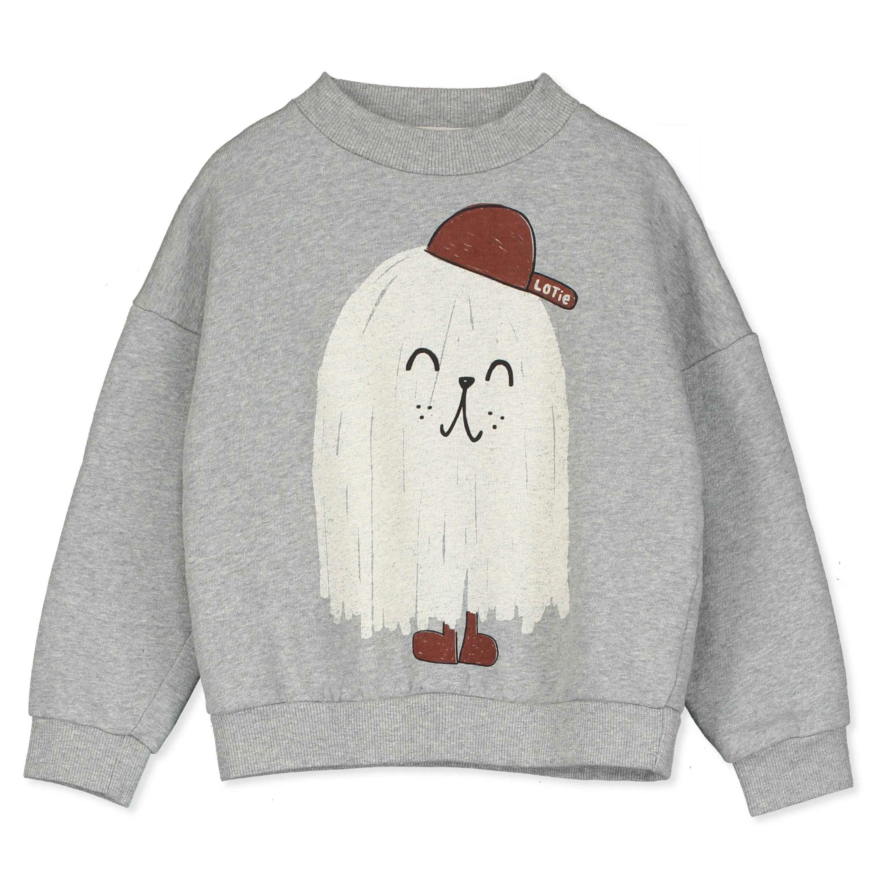 Good Monster Sweatshirt – medium grey melange