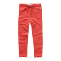 Winter Legging Club Chaos Print – vivid red