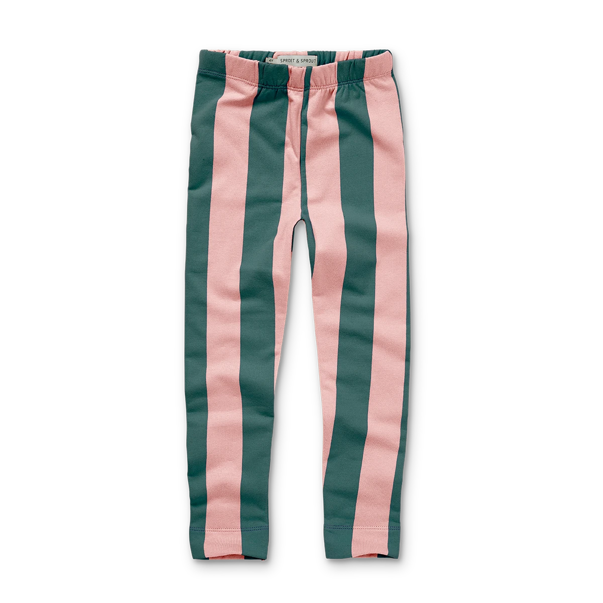 Winter Legging Block Stripe – peach parfait