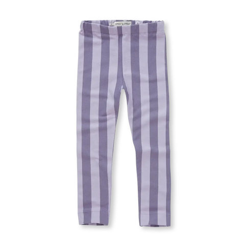 Winter Legging Purple Stripe – lavender
