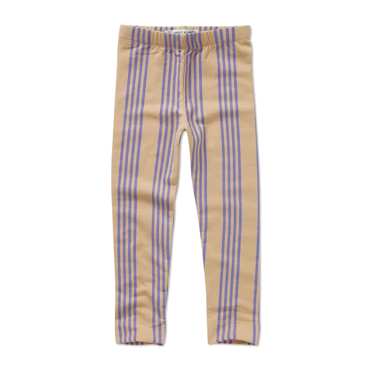 Winter Legging Purple Stripes – sand