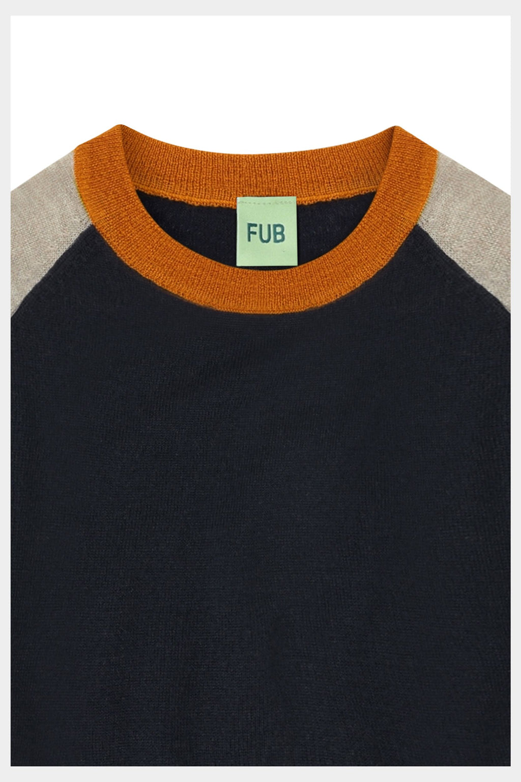 Colour Block Blouse – dark navy