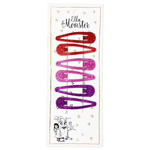 Glitter Clip Haarspangen