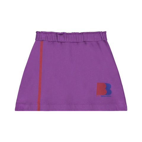 Mini Skirt Side Stripe – magenta