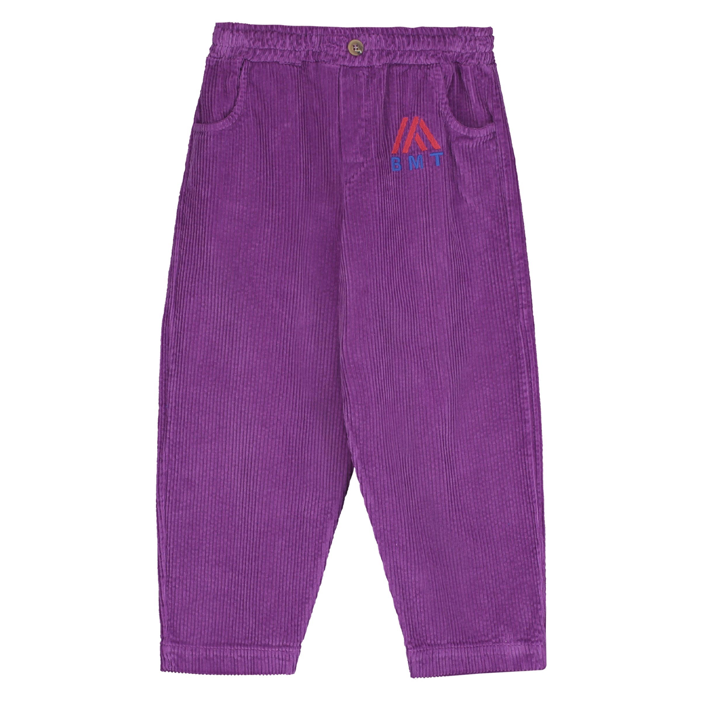 Corduroy Elastic Waist Pant – magenta