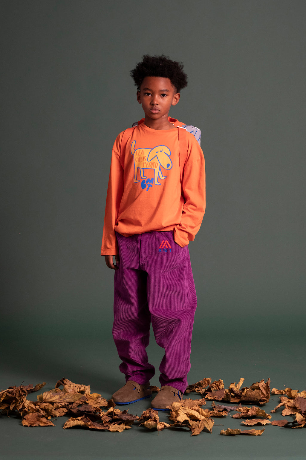 Corduroy Elastic Waist Pant – magenta