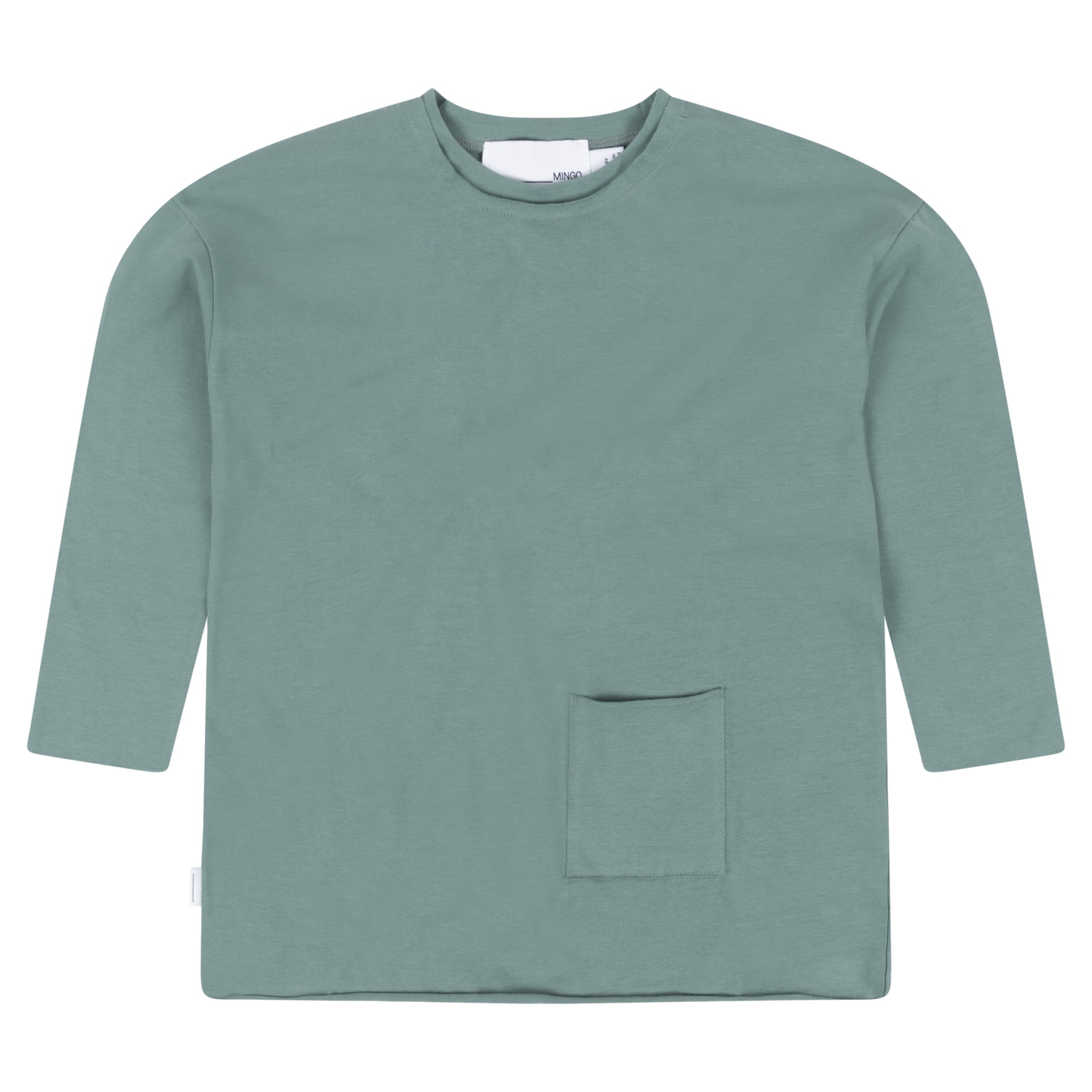 Longsleeve oversized – teal