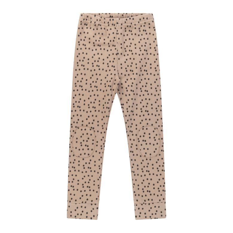 Legging Winter – greige dot