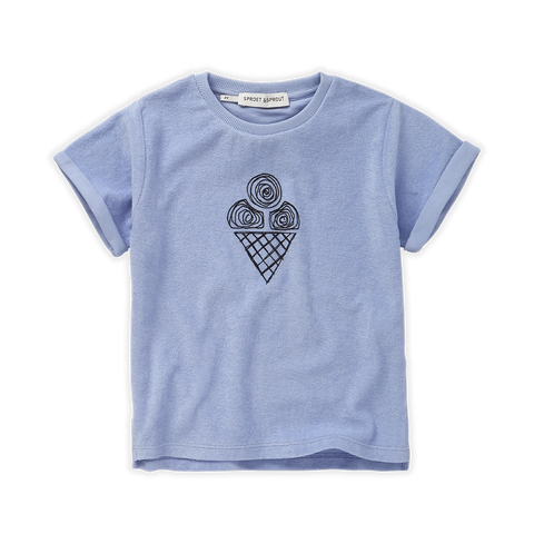 Terry T-Shirt Ice Cream – blue mood blue
