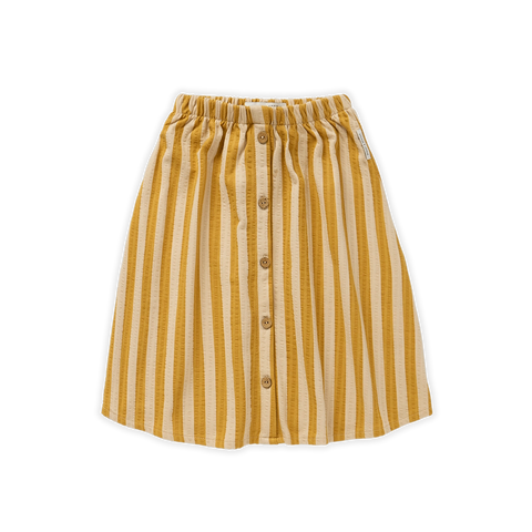 Skirt Midi Stripe – biscotti yellow