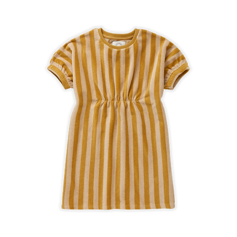 Dress Smock Stripe – honey yellow