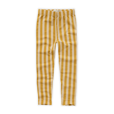 Legging Stripe Print – biscotti yellow