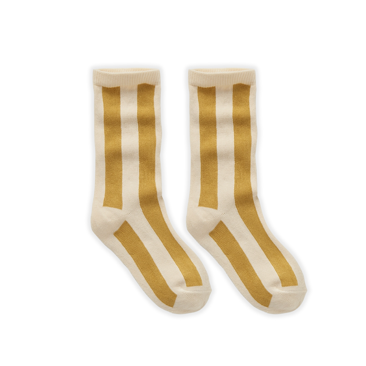 Socks Stripe – honey yellow