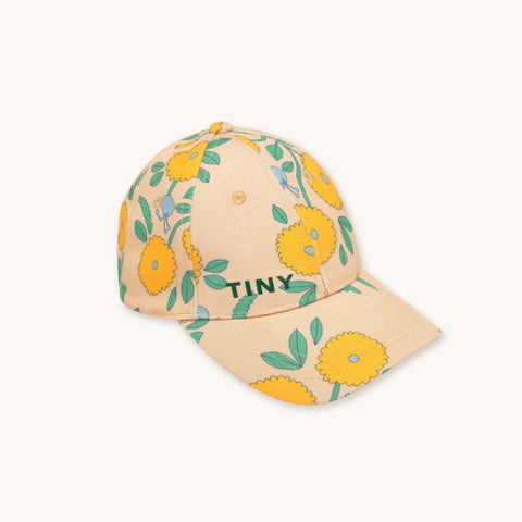 Flowers Cap – dark vanilla