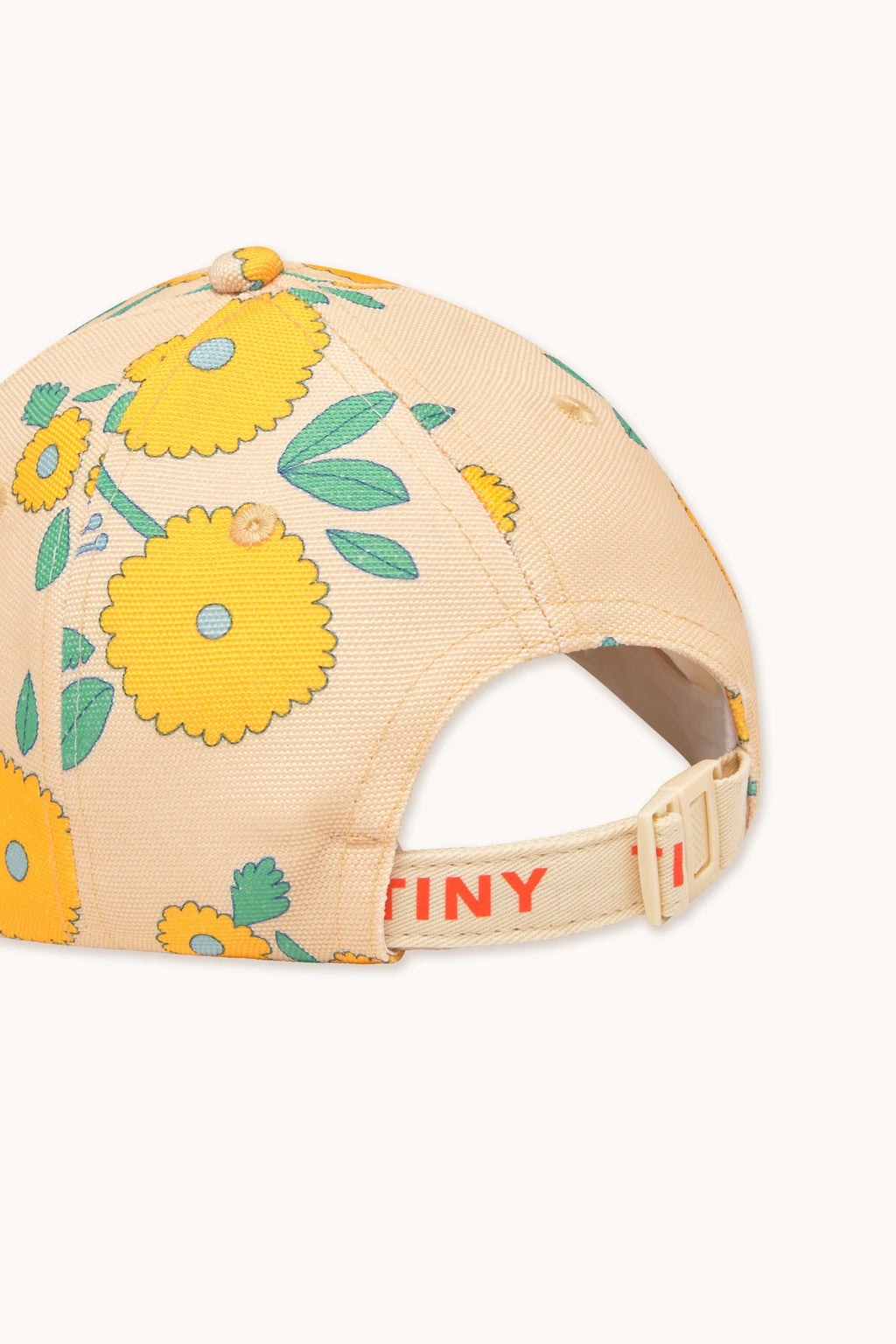 Flowers Cap – dark vanilla