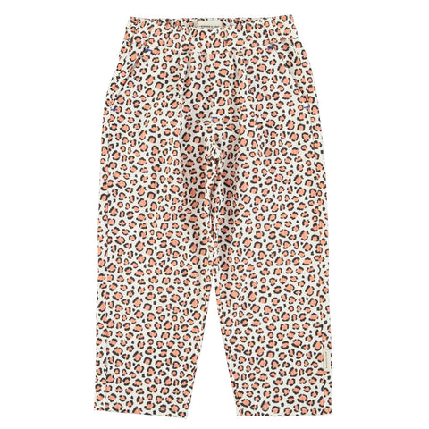 Trousers ecru – Animal print