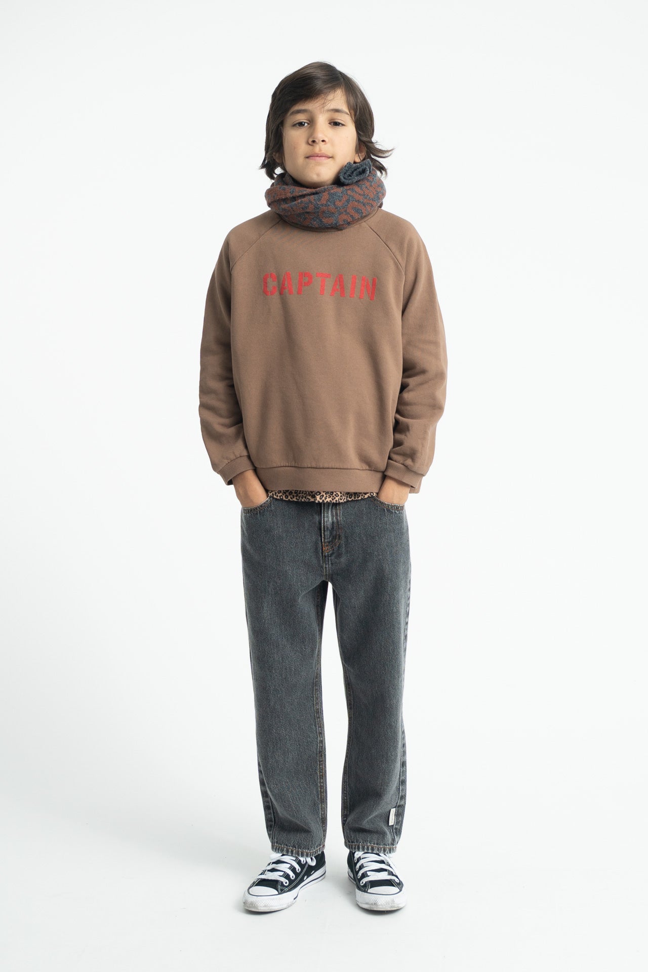 Unisex Trousers – grey denim