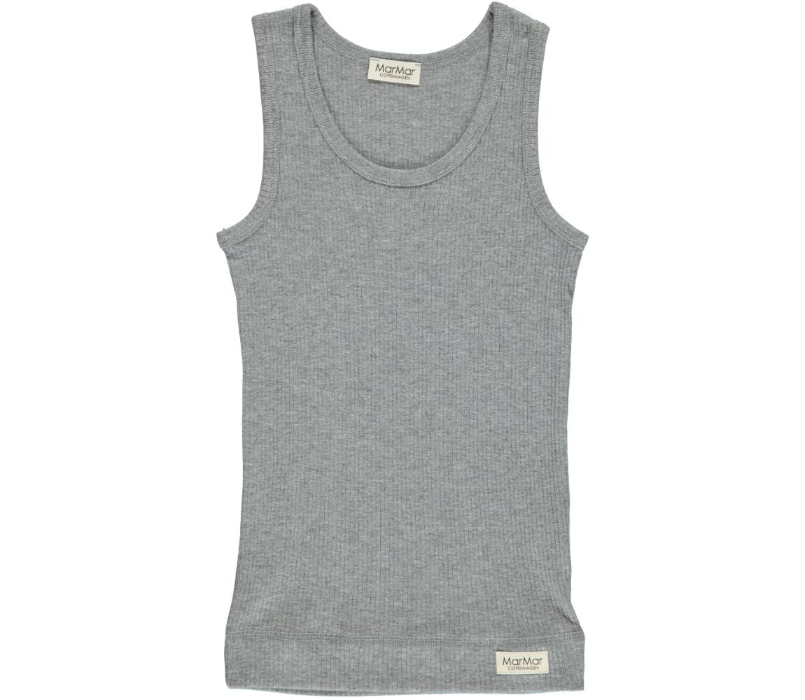 Unterhemd 2er Pack grey melange