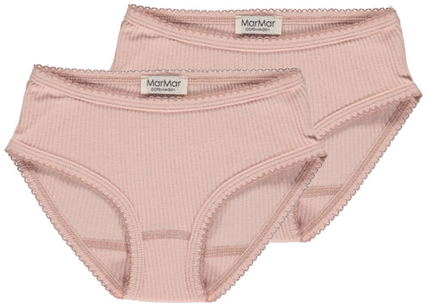 Panties 2er Pack rose