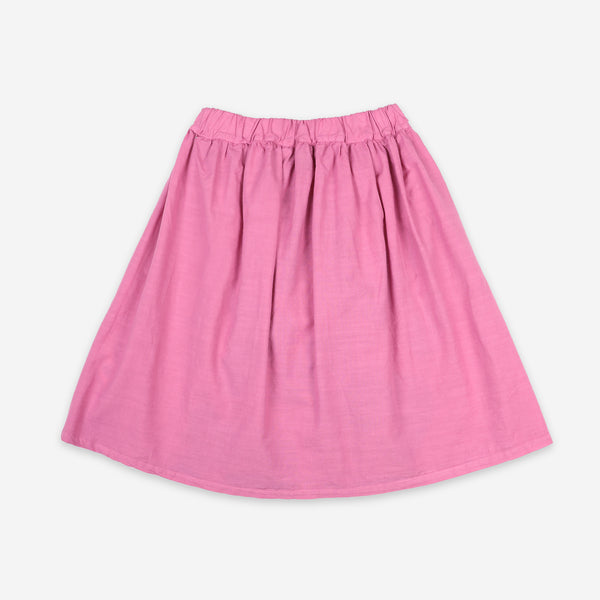 Play All Over Woven Midi Skirt