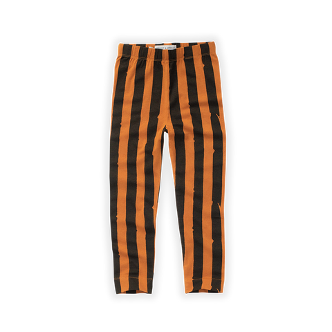 Legging Painted Stripe Clay