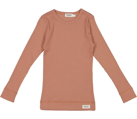 Plain Tee Longsleeve Soft Hazel