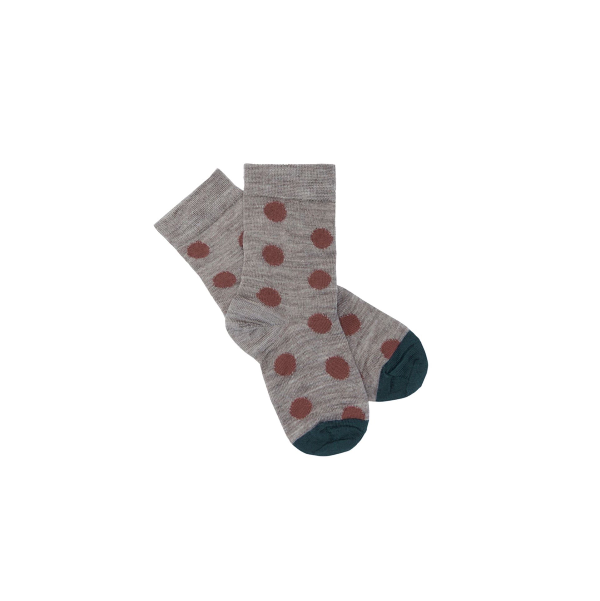 Dot Socks beige melange