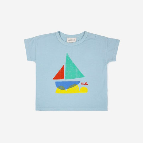 Multicolor Sail Boat T-Shirt – Minis