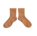 Gerippte Socken - Caramel au Beurre Salé