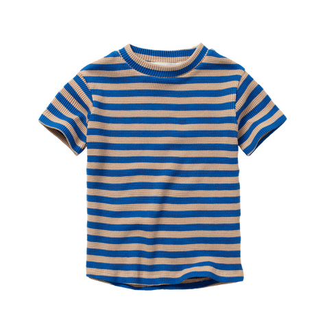 Turtleneck T-Shirt Knitted Stripes